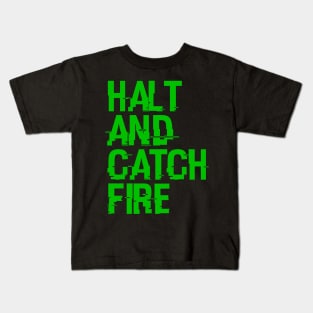 Halt And Catch Fire Kids T-Shirt